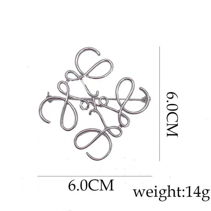 Figure Customization Muslim Fashion Brooch Crystal Letter Diamond Brooch For Men 0