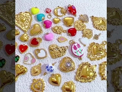 18K Gold Plated Stainless Steel Accessories Handmade DIY Wholesale Fine Pendants & Charms Fashion Je